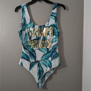 Charlotte Russe Bodysuit tropical